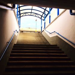 Low angle view of staircase