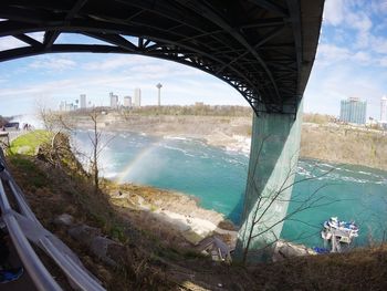 Bridge over river