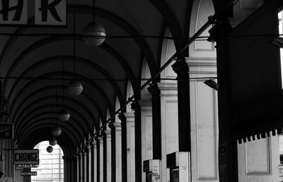 Corridor of building