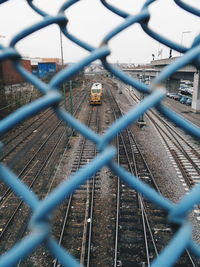 Close-up of chainlink fence