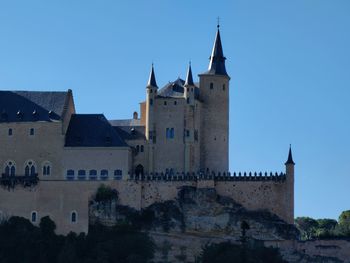 Historic building against sky in city