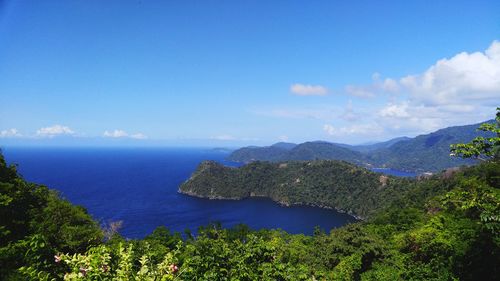 Scenic view of calm sea