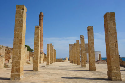 Old ruins against sky