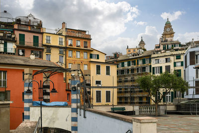 Emanuele luzzati gardens area for cultural integration and social aggregation, genoa, liguria, italy