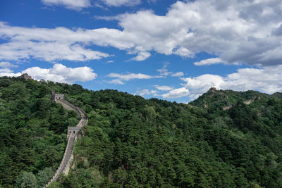 The great wall of china, mutianyu region.