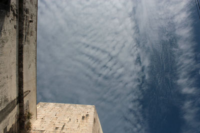 Low angle view of building against sky