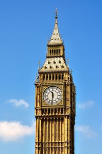 Low angle view of clock tower