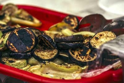 Close-up of food in plate