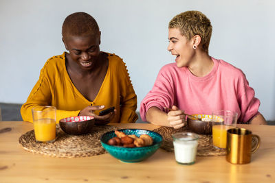 Portrait of senior man preparing food at home