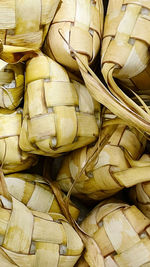 Close-up of ketupat