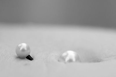 Close-up of ball on table