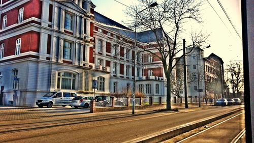 View of buildings in city