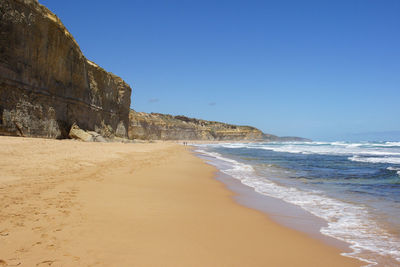 View of beach against sky