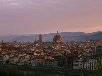 Florence  cityscape against sky