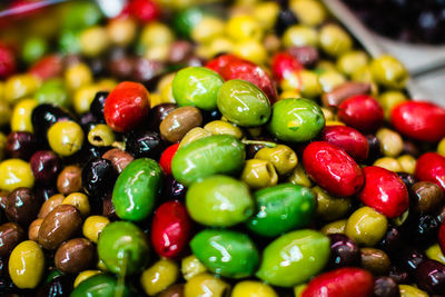 Full frame shot of multi colored candies