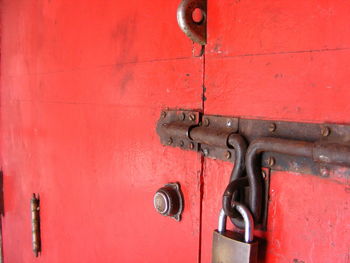 Close-up of rusty metal