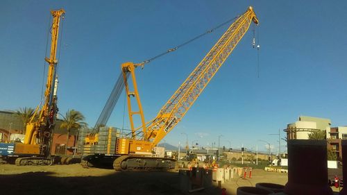 View of construction site