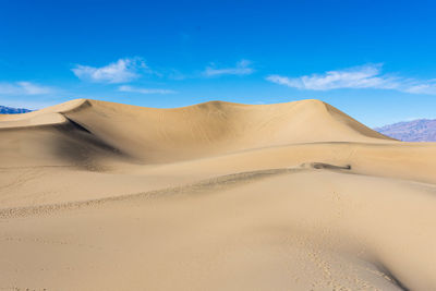Mesquite sand dunes, death valley national park.