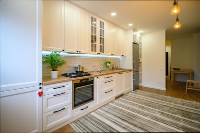 Interior of modern kitchen at home