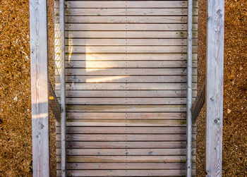 Close-up of corrugated iron