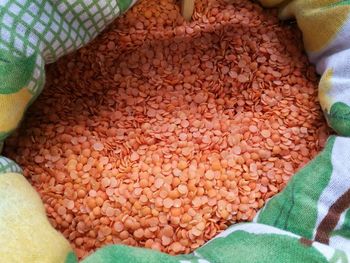 Full frame shot of vegetables for sale in market