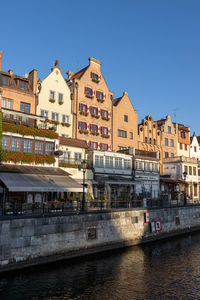 Buildings at waterfront