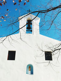 Low angle view of building against sky