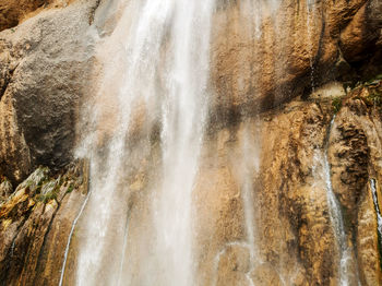 View of waterfall