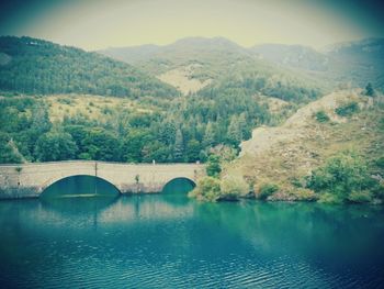 Bridge over river