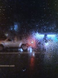 Raindrops on glass window