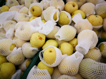 Close-up of fruits for sale in market