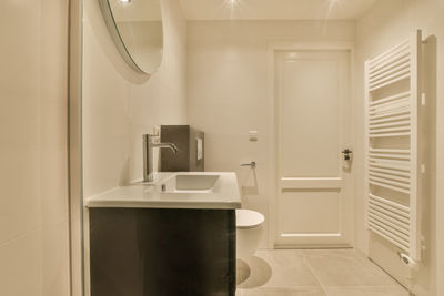 Interior of bathroom