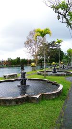 Scenic view of river against sky