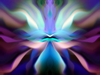 Full frame shot of multi colored light painting