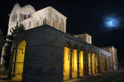 Low angle view of a temple