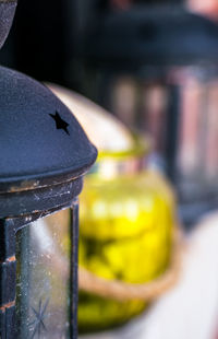 Close-up of drink on table