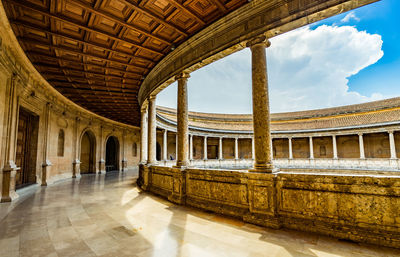 View of historical building