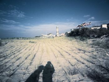 View of road against sky