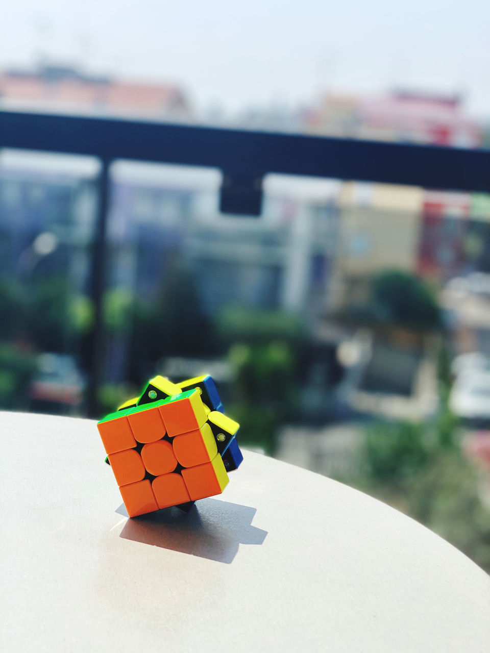 CLOSE-UP OF TOYS ON TABLE