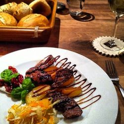 Close-up of food served in plate