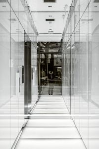 Corridor of building