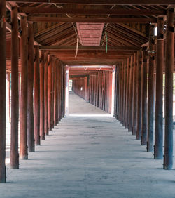 Corridor of building