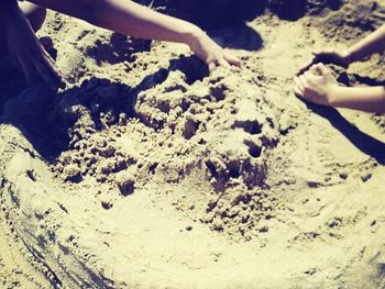 sand