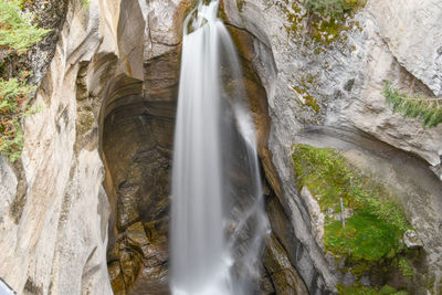 View of waterfall