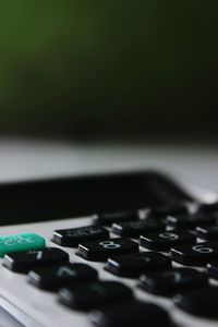 Close-up of computer keyboard
