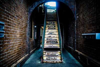 Entrance of historic building