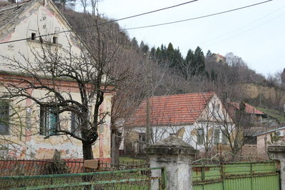 Built structure with trees in background