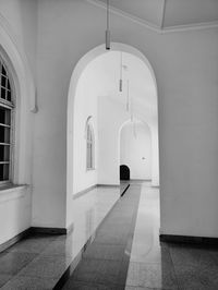 Interior of church