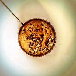 Directly above shot of drink