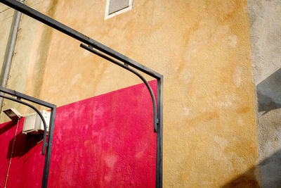 Close-up low angle view of built structure